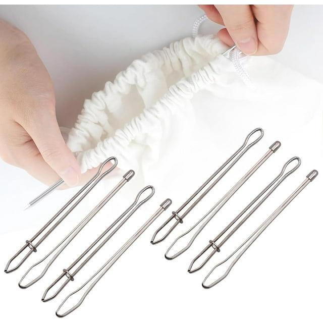 Clip Enfileur de Corde DIY, Outil Enfileur à Cordon pour Pantalons Chandails à Capuchon (4)
