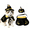 C, variant on Halloween Pet Costume Set, Cat Wizard Costume, Dog Witch Cloak & Hat, Witch Cloak for Cats, Dogs, Kittens, Puppies, Rabbits, Perfect for Halloween, Parties, Cosplay, and Daily Wear