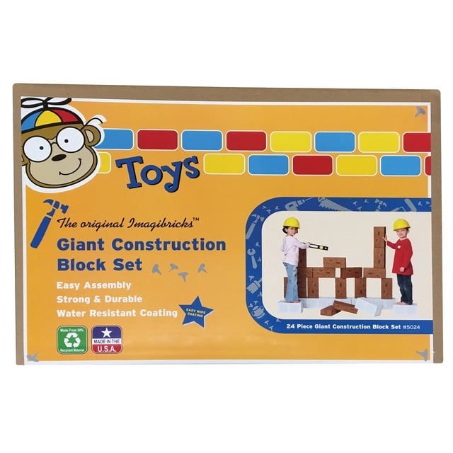 Juego de cajas de construcción gigantes (24 piezas)