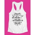 thumbnail image 3 of Fantasy Quote Design Tank Women -Image by Shutterstock, Female XX-Large, 3 of 4