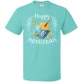 thumbnail image 3 of Inktastic Happy Hanukkah Dreidel and Laurels T-Shirt, 3 of 5
