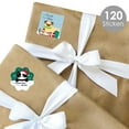 thumbnail image 3 of Big Dot of Happiness Christmas Pets - Assorted Cats and Dogs Holiday Party Gift Tag Labels - To and From Stickers - 12 Sheets - 120 Stickers, 3 of 8