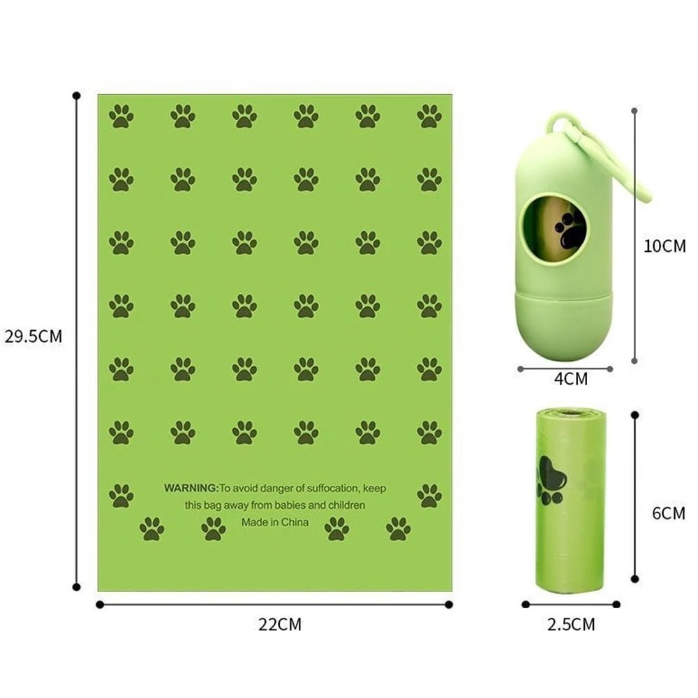 Dog Poop Waste Bags with Dispenser 1000 Count