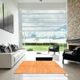 thumbnail image 6 of Ahgly Company Indoor Rectangle Contemporary Orange Abstract Area Rugs, 6' x 9', 6 of 6