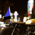 thumbnail image 4 of Universal Motorcycle Auto Flagpole Rear  Luggage Rack Mount Flag Pole Accessory, 4 of 8