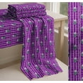 thumbnail image 6 of Soimoi Purple Cotton Voile Fabric Bamboo Panda Jungle Printed Craft Fabric by the Yard 56 Inch Wide, 6 of 7