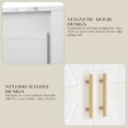 thumbnail image 7 of Metal Adjustable 2 Doors Metal Storage Cabinet Kitchen Pantry Cabinet With Adjustable Shelves all Steel Cabinet Locker For Kitchen, Living Room, Dining Room And Office, 7 of 7