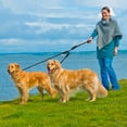 thumbnail image 5 of 70.9'' Double Dog Leash, TSV Dual Dog Training Leash Shock Absorbing with Foam Soft Handle, 5 of 7