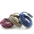 thumbnail image 5 of Micro USB Cable 10ft,Fasgear 3 Pack Fast Charging Android Charger USB 2.0 High Speed Data Transfer Nylon Braided Compatible for Galaxy S7, PS4, Speaker, Micro USB Devices,3m(Blue,Gold,Rose), 5 of 8
