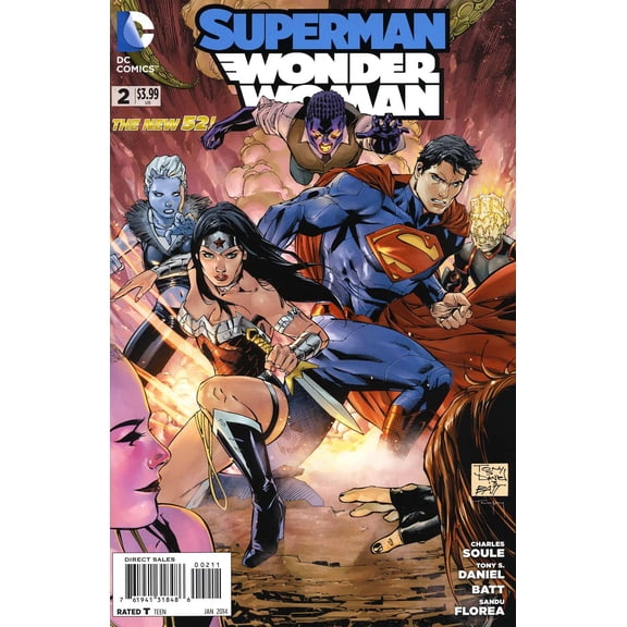 Superman/Wonder Woman #2 VF ; DC Comic Book