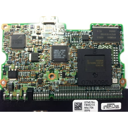 DTLA-307075, PN 07N3935, 07N5786 F80421A, IBM 76.8GB IDE 3.5 PCB