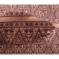 thumbnail image 4 of oneOone Viscose Chiffon Fabric Stripe|Leaves & Floral Block Printed Craft Fabric BTY 42 Inch Wide, 4 of 4