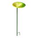 thumbnail image 1 of Comedero para pájaros con forma de flor, de hierro, fácil de usar. Verde, 1 of 9