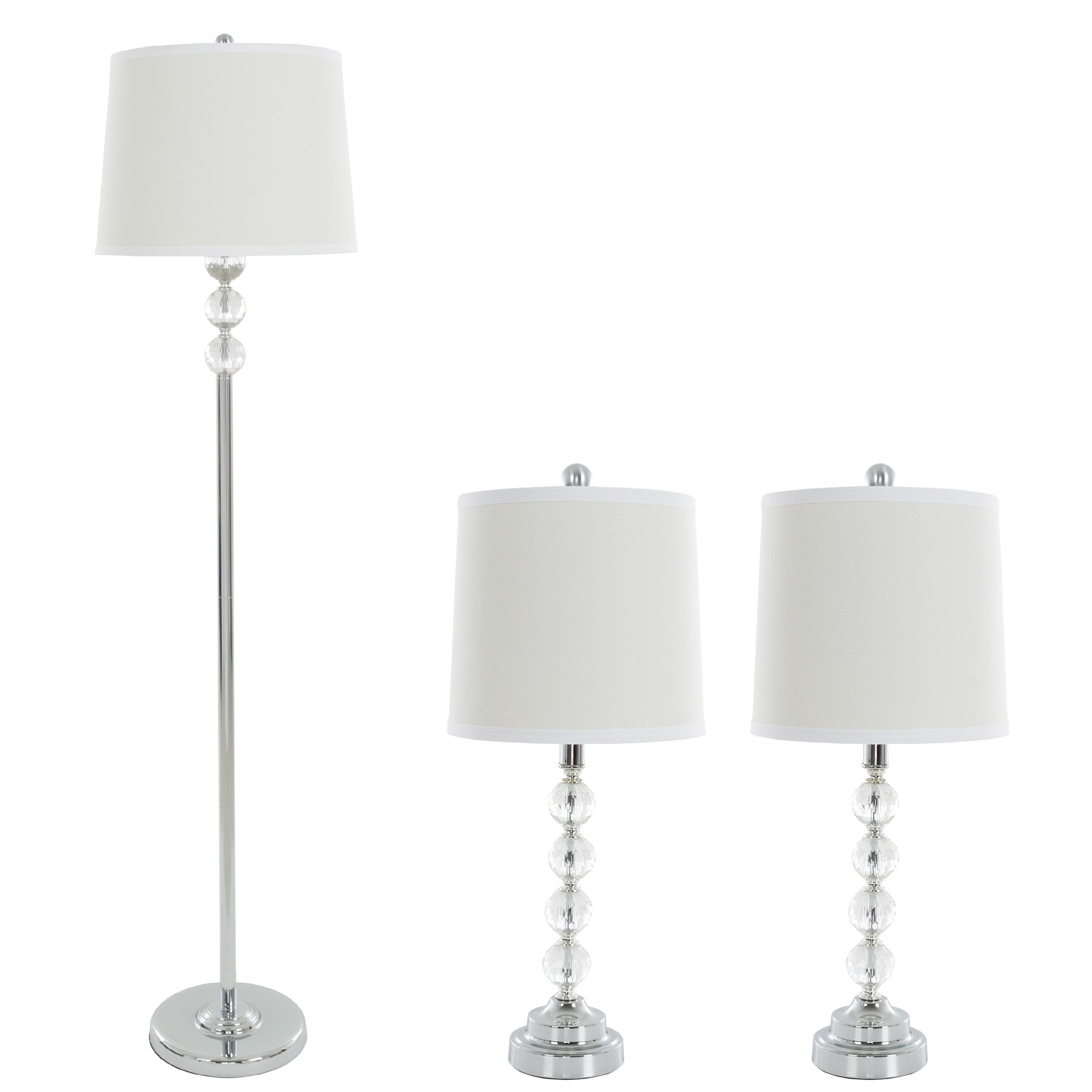 matching floor and table lamps