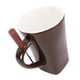 thumbnail image 5 of Taza De Vela De Chocolate, Taza De Fondue De Cerámica Para Derretir, Tenedor Para Hielo, 5 of 7