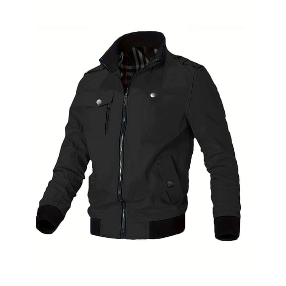 Men's windproof and warm sports mountaineering collar jacket jacket jacket