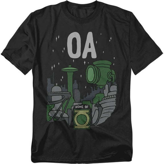Green Lantern T-Shirt The Oa Unisex Graphic Tee for Men & Women