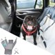 thumbnail image 4 of Funda impermeable para asiento de coche para perros Asiento trasero a prueba gris Zulema Cubierta de asiento de coche de perros, 4 of 8