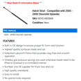thumbnail image 2 of Hatch Strut - Compatible with 2005 - 2008 Chevy Uplander 2006 2007, 2 of 2