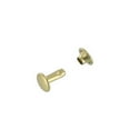 thumbnail image 6 of Double Cap Rivet, Natural Brass, Solid Brass-LL (100 sets per bag), Multiple Sizes, 6 of 10