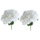 thumbnail image 5 of Ramo de flores de 2 piezas para decoración del hogar, regalo de San Valentín para ella, flores falsas Blanco, 5 of 9