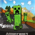 thumbnail image 2 of Minecraft 16.5-Inch Molded Rolling Suitcase For Kids, 2 of 10
