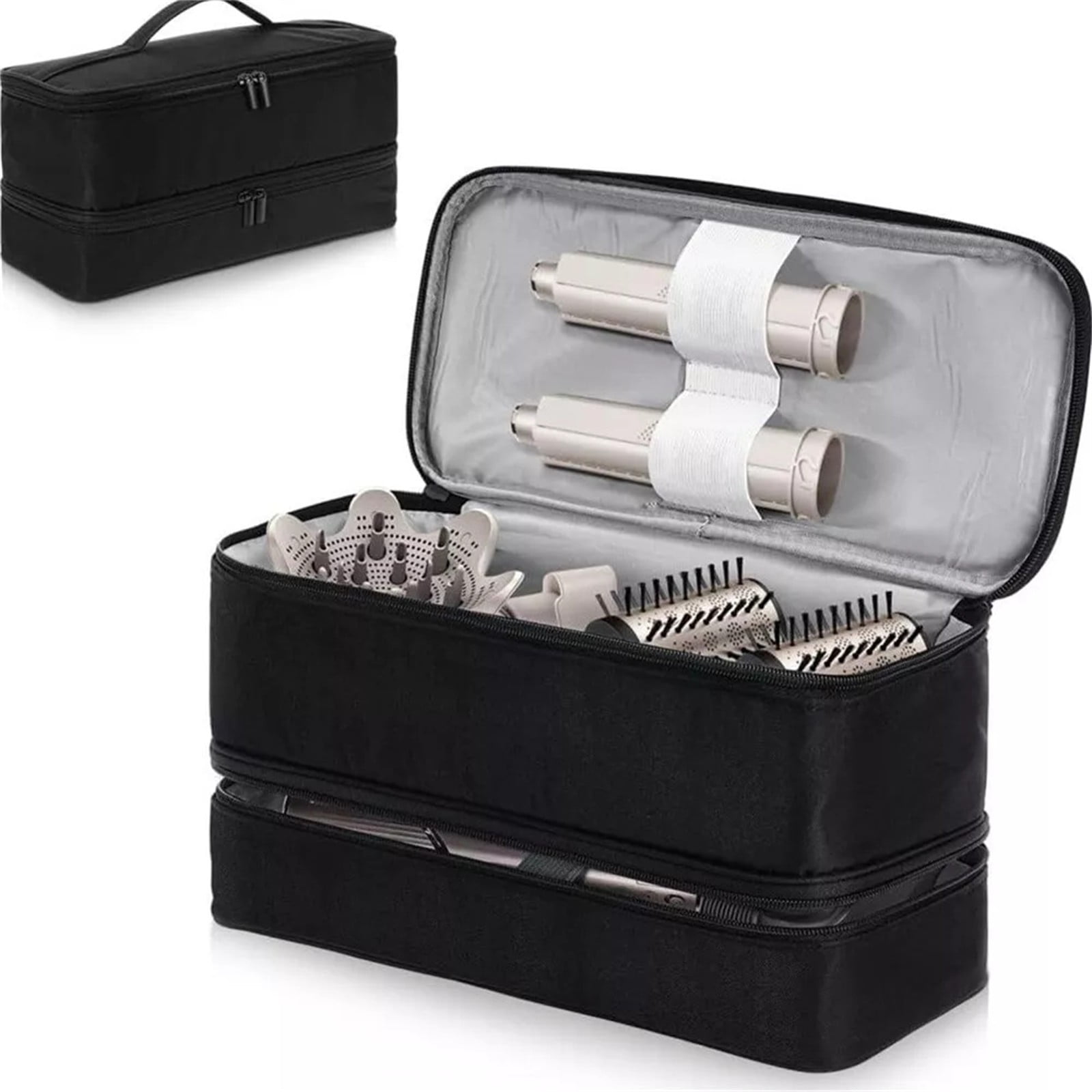 BNNG Clearance Decorative Storage Boxes with Lids Flexstyle Travel Nylon Case Double Layer Carrying Case Box for Portable and Secure Storage Case Box for Flexstyle Travel Storage Bag