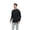 Black, variant on Dry Fit Hooded Pullover Lightweight 100% Polyester Casual Hoodie Sweater for Men (Red, 3XL)