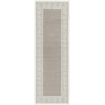 thumbnail image 3 of Unique Loom Outdoor Coastal Collection Area Rug - Caye (2' x 6' Runner Gray/Ivory), 3 of 7