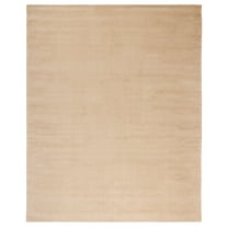 SAFAVIEH Himalaya Rachelle Solid Wool Area Rug, Beige, 9' x 12'