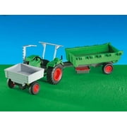 Farm Tractor with Trailer