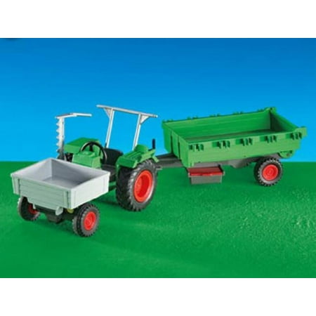 Farm Tractor with Trailer