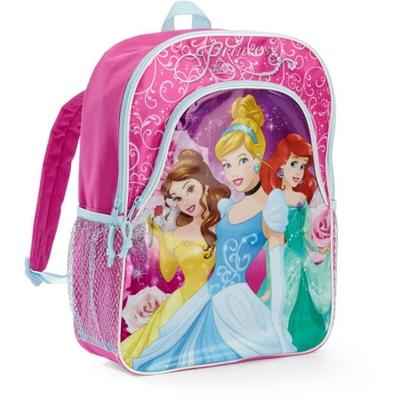 disney backpack princess deluxe pocket walmart