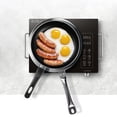 thumbnail image 2 of Anillo de utensilios de cocina de acero inoxidable para café y leche, placa adaptadora de inducción, difusor de calor para vidrio/cerámica/utensilios de cocina de acero inoxidable, 20cm, 2 of 5