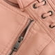 thumbnail image 5 of Chaqueta Mujer Biker Bolsillos PU Tallas grandes Moto Coat Traje de calle Ygjytge Rosa T 3EG para Mujer, 5 of 9
