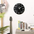 thumbnail image 3 of Math Equations and Notations Mathematics Chalkboard Geek Battery Operated Wall Clock Silent Non-Ticking Quartz, 3 of 5