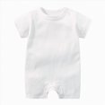 thumbnail image 2 of UAYOTSE Baby Boys and Girls Short Sleeve Romper with Viscose Made with,Sizes 9-12 Months, 2 of 4