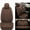 Coffee, variant on PEPWELL Full Set 5-Seat Car Seat Covers, PU Leather Full Surrounded Protector Pad - Waterproof & Anti-Scratch, Universal Fit for Most Sedans, SUVs & Pick-up Trucks