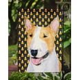 thumbnail image 3 of Carolines Treasures SS4289-FLAG-PARENT Bull Terrier Candy Corn Halloween Portrait Flag  multicolor, 3 of 3