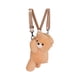 thumbnail image 2 of Mochila De Oso De Peluche Adorable Bolso De Felpa Bolso De Hombro Elegante Informal De Dibujos Animados Marrón claro, 2 of 8