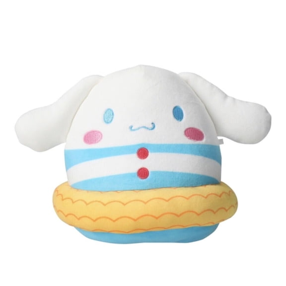 Squishmallow 6.5" Sanrio Cinnamoroll w/ Pool Float
