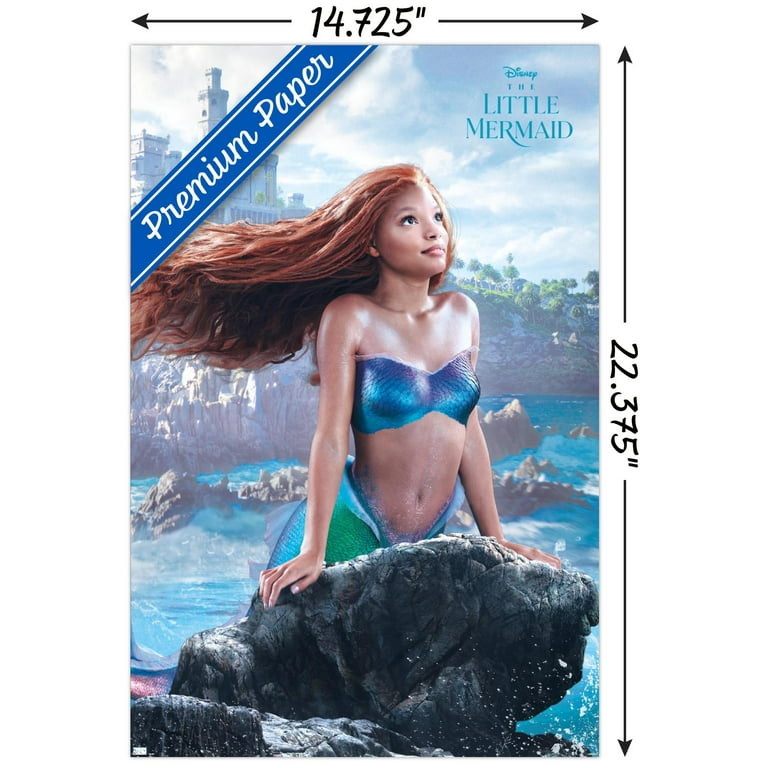 Disney The Little Mermaid - Sea Splash Wall Poster, 14.725