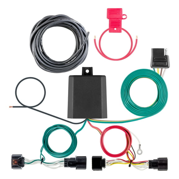 24 Kia EV9 All CURT Custom Wiring Harness, 4-Way Flat Output 56526