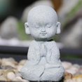 thumbnail image 1 of Dalazy Statue Classique de Bouddha en Résine Artisanat de Collection pour Bureau Extérieur Voiture Assis, 1 of 9