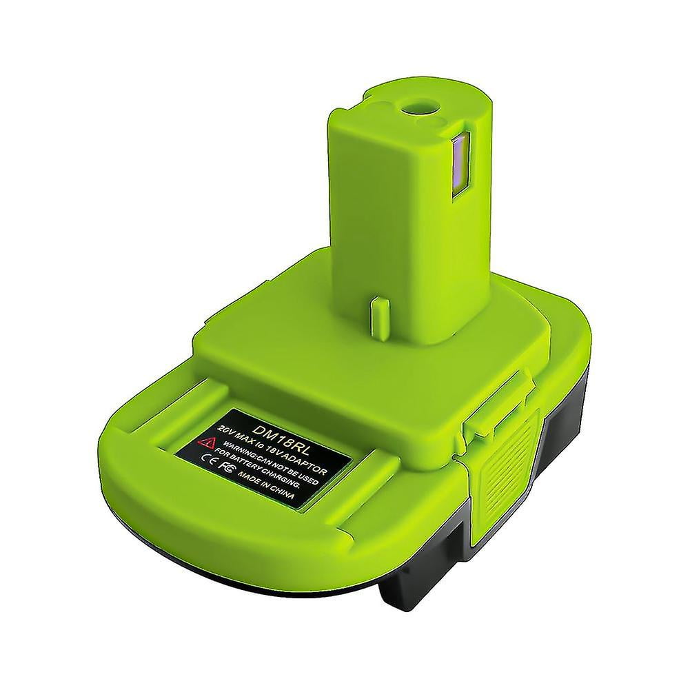 2024 Dm18rl Converter Battery Adapter For Dewalt 20v For Milwaukee 18v M18 Llithium Battery Convert To For Ryobi Power Tools Vinsniv Walmart