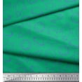 thumbnail image 3 of Soimoi Green Poly Georgette Fabric Planet & Stars Galaxy Fabric Prints By Yard 42 Inch Wide, 3 of 3