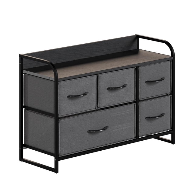Comoda Horizonal de 5 Cajones Nara