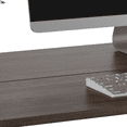 thumbnail image 1 of (Open Box) Mainstays Electric Standing Desk with 4 Memory Presets, Headphone Hook and Cable Management, Canyon Walnut, 1 of 1