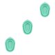 thumbnail image 2 of Toystoory Cepillo de maquillaje de silicona Alfombrilla de limpieza Almohadilla de reutilizable Baño Type4 NO4, 2 of 6
