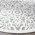 thumbnail image 5 of SAFAVIEH Cabana Henrika Ivory/Grey 2'2"X9' Runner Indoor/Outdoor Area Rug Ivory/Grey, 6'7" x 6'7" Round, 5 of 11